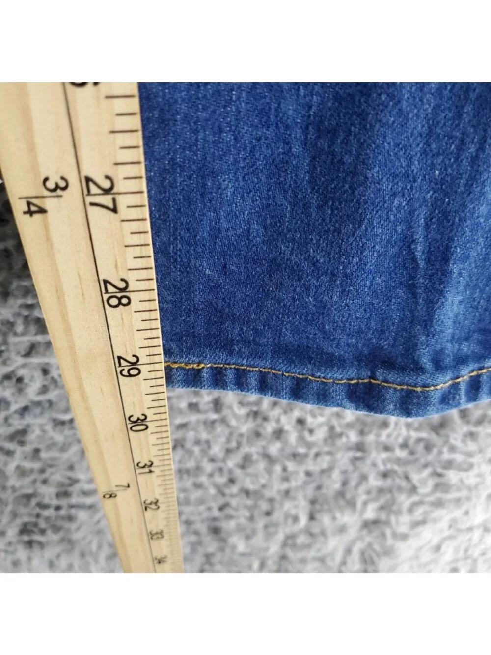 Levis Jeans Mens 34x32 Blue 511 Slim Fit Stretch Denim Classic 5-Pocket *Read*